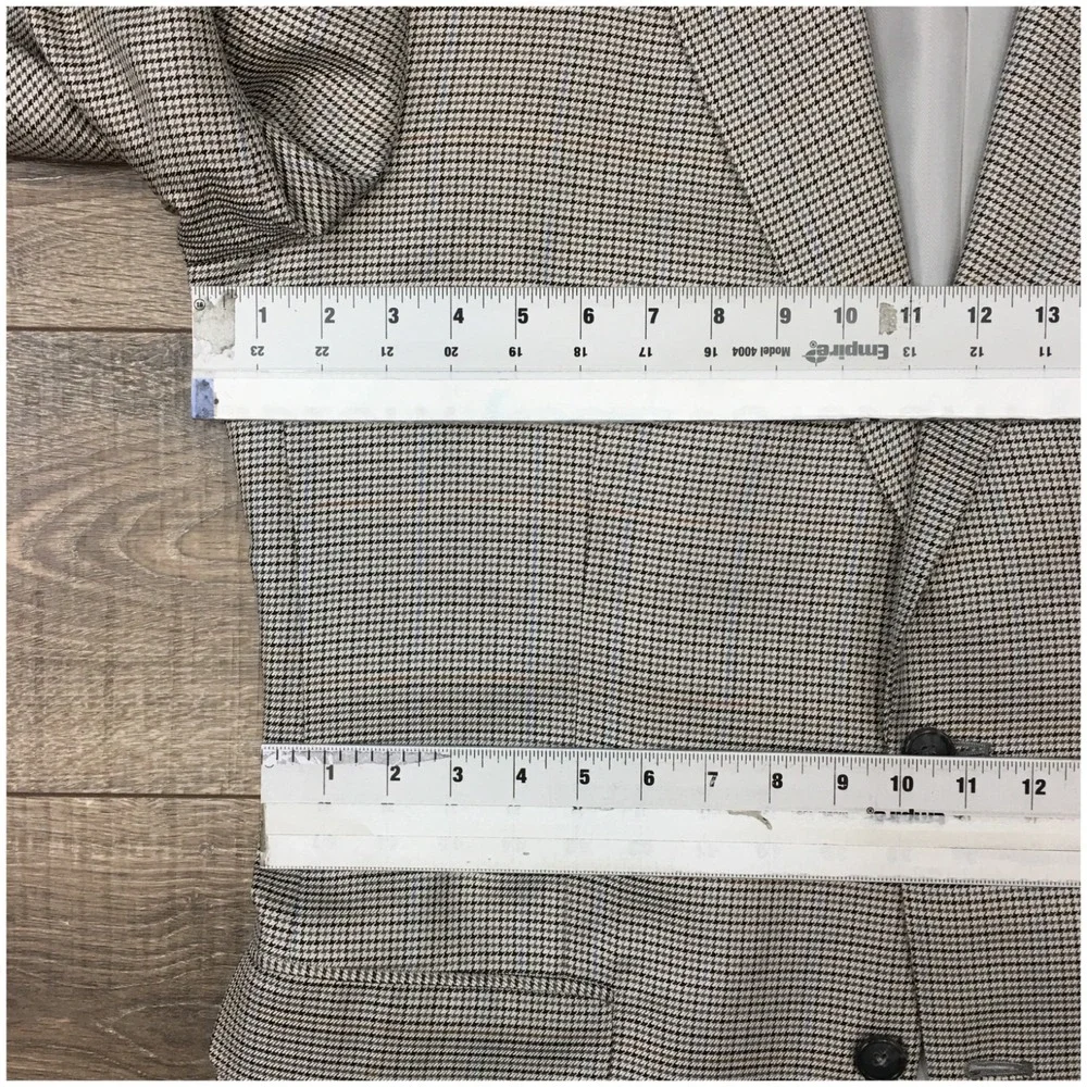 CLUB ROOM Mens Wool Silk Blazer Sport Coat‎ Casual Jacket Size 44L Classic Suit